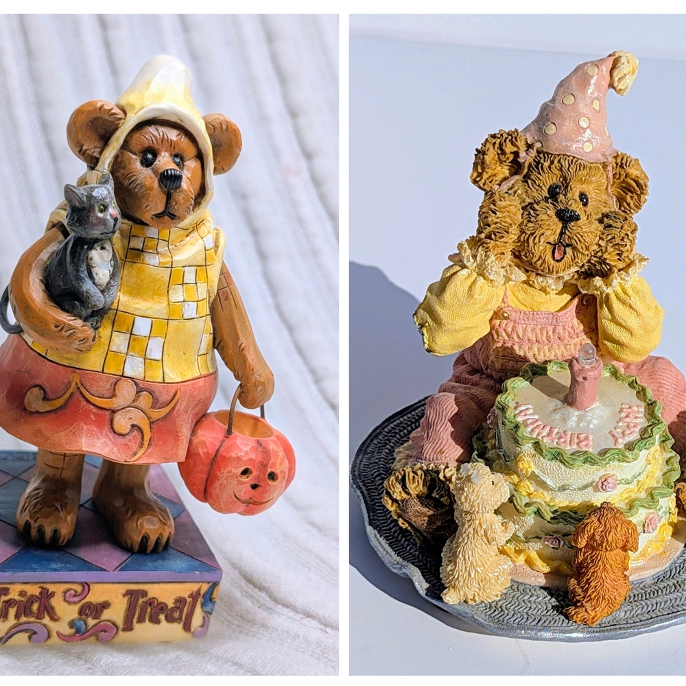 Boyd's Bears Vintage Collectibles Set Of Two